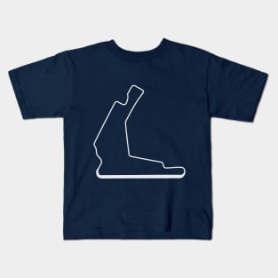 St. Petersburg Street Circuit [outline] Kids T-Shirt